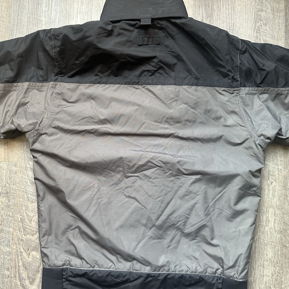 Cintas Xfinity Gray‎ & Black Medium Jacket With Fleece Lining Good Fast Ship - Picture 8 of 11